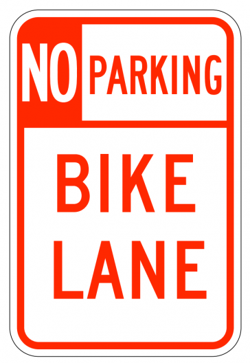 No Parking: Bike Lane